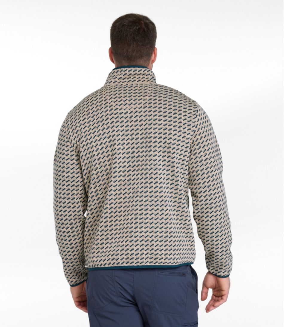Men's L.L.Bean Sweater Fleece Pullover, Print | L.L.Bean Trending
