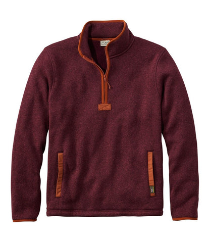 Men's Bean's Sweater Fleece Half-Zip Pullover | L.L.Bean Best Seller
