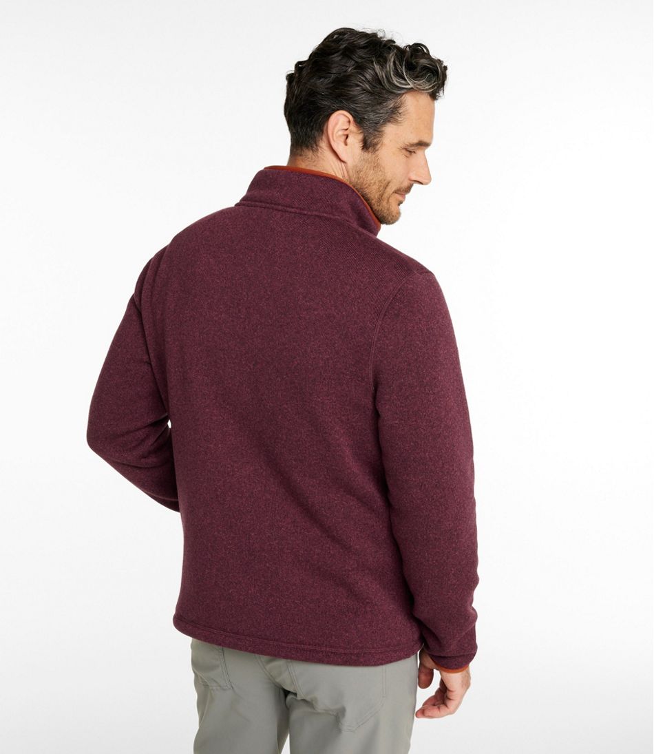 Men's Bean's Sweater Fleece Half-Zip Pullover | L.L.Bean Best Seller