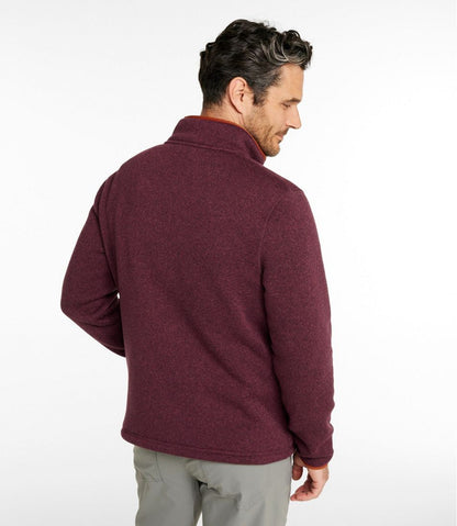 Men's Bean's Sweater Fleece Half-Zip Pullover | L.L.Bean Best Seller