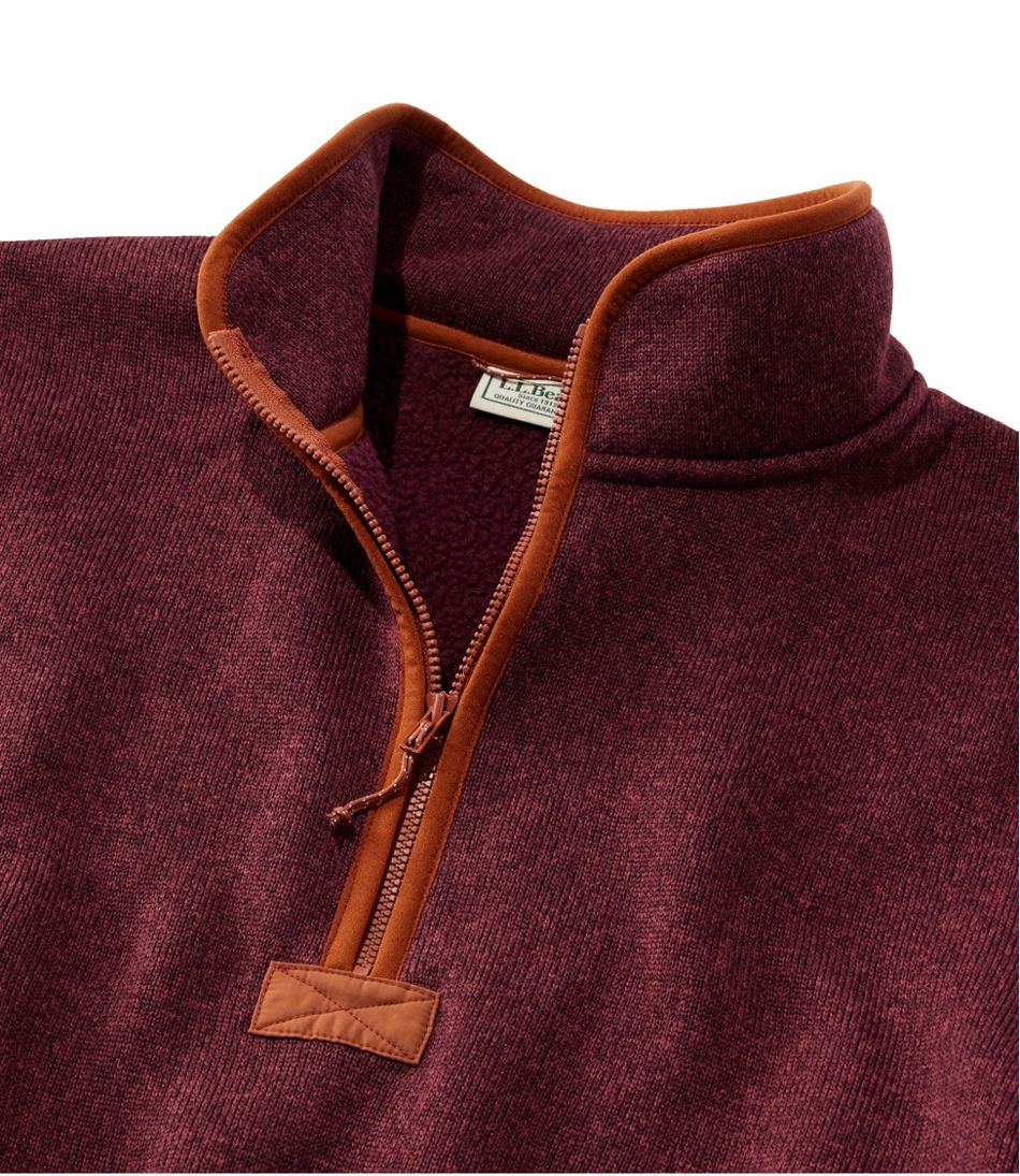 Men's Bean's Sweater Fleece Half-Zip Pullover | L.L.Bean Best Seller