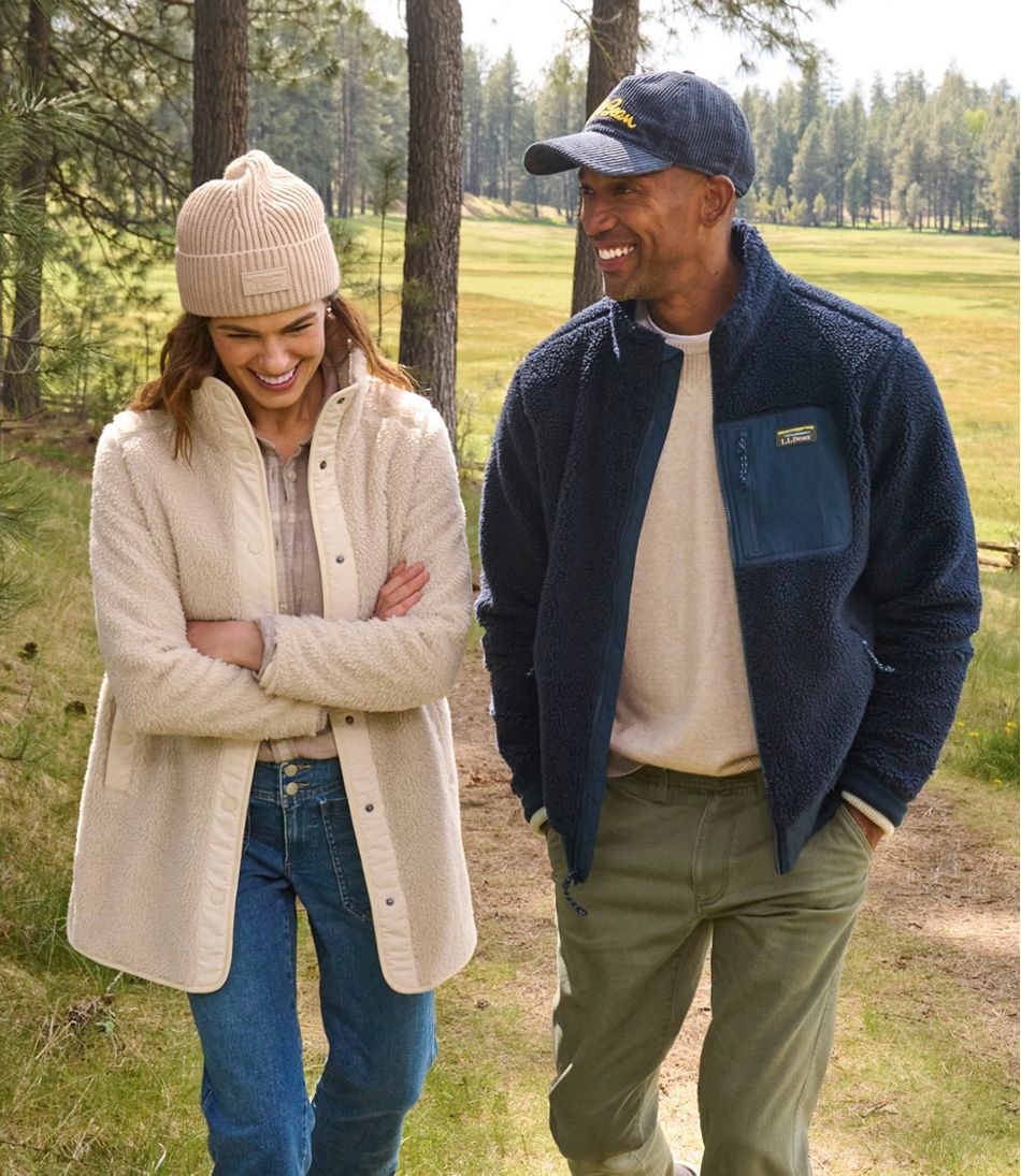 Men's Bean's Sherpa Fleece Jacket | L.L.Bean Signature