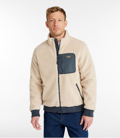 Men's Bean's Sherpa Fleece Jacket | L.L.Bean Signature