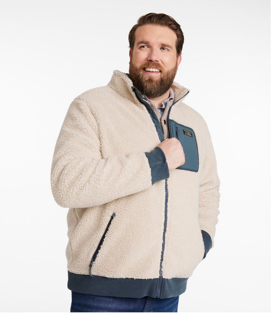 Men's Bean's Sherpa Fleece Jacket | L.L.Bean Signature