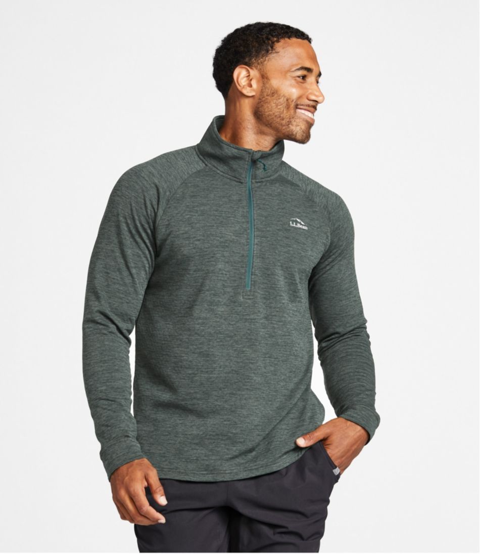 Men's Adventure Grid Fleece, Quarter-Zip | L.L.Bean Classic