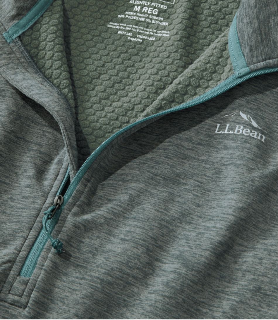 Men's Adventure Grid Fleece, Quarter-Zip | L.L.Bean Classic