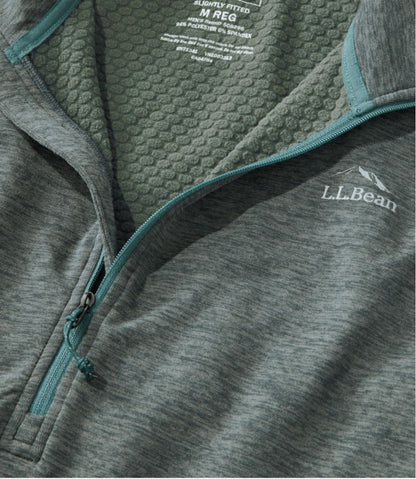 Men's Adventure Grid Fleece, Quarter-Zip | L.L.Bean Classic