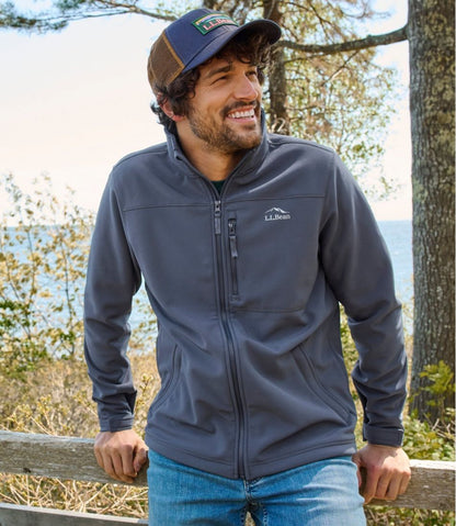 Men's Bean's Windproof Softshell Jacket | L.L.Bean Essential