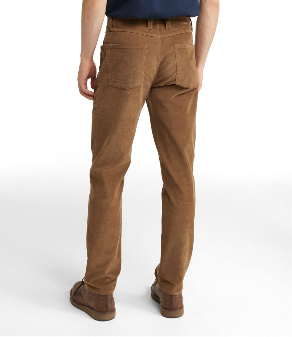 Men's BeanFlex® Corduroy Pants, Five-Pocket, Standard Fit, Straight Leg | L.L.Bean Recommended