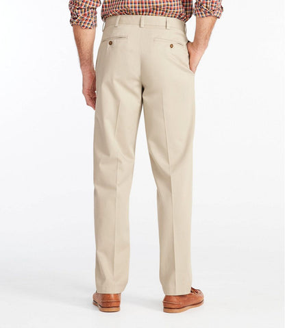 Men's Wrinkle-Free Double L® Chinos, Classic Fit, Plain Front | L.L.Bean Exclusive