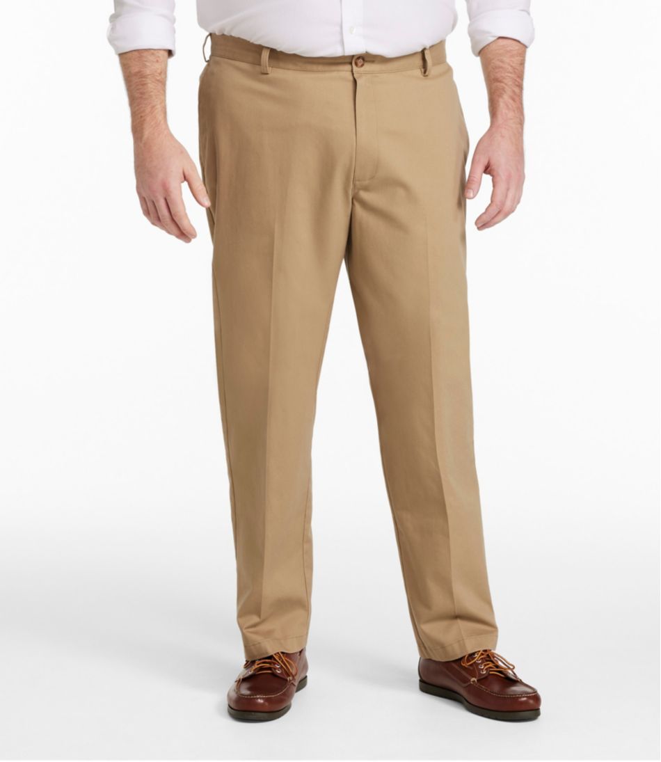 Men's Wrinkle-Free Double L® Chinos, Classic Fit, Plain Front | L.L.Bean Exclusive