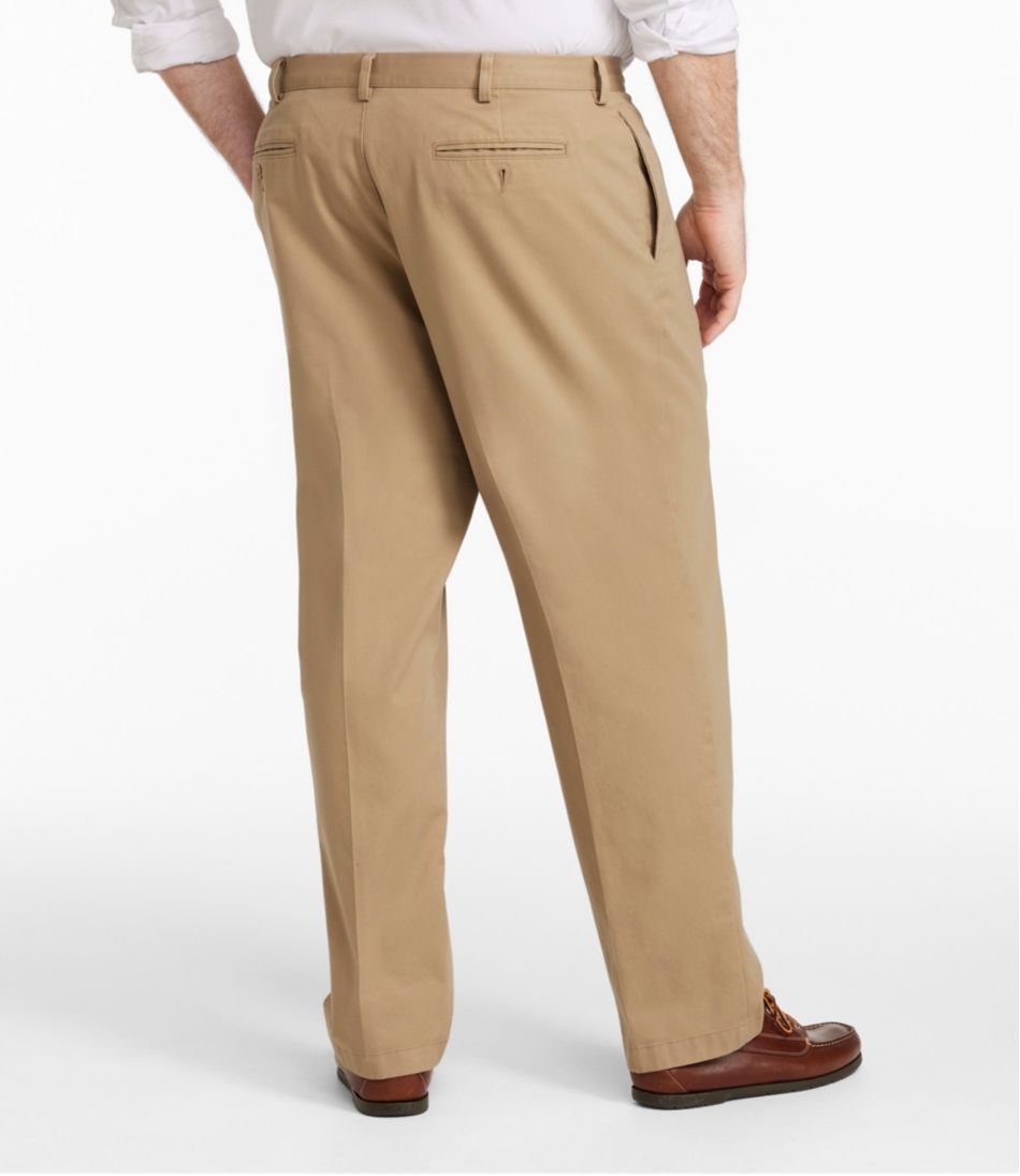 Men's Wrinkle-Free Double L® Chinos, Classic Fit, Plain Front | L.L.Bean Exclusive