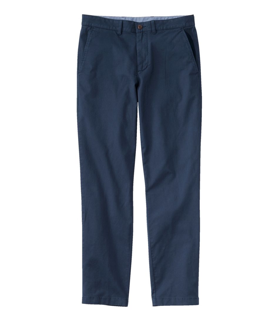 Men's Lakewashed® Stretch Khakis, Standard Athletic Fit, Tapered Leg | L.L.Bean Essential