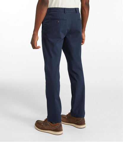 Men's Lakewashed® Stretch Khakis, Standard Athletic Fit, Tapered Leg | L.L.Bean Essential
