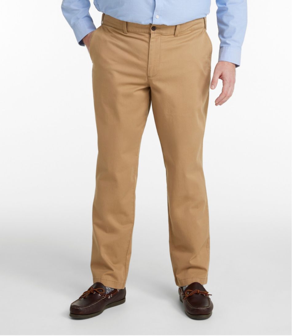 Men's Lakewashed® Stretch Khakis, Standard Athletic Fit, Tapered Leg | L.L.Bean Essential