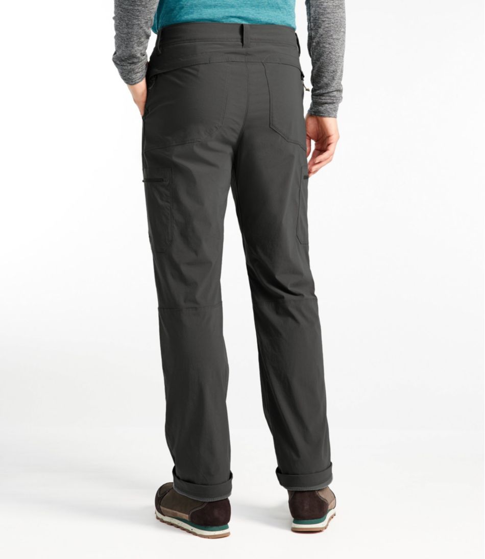 Men's Cresta Hiking Pants, Standard Fit, Fleece-Lined | L.L.Bean Great Value