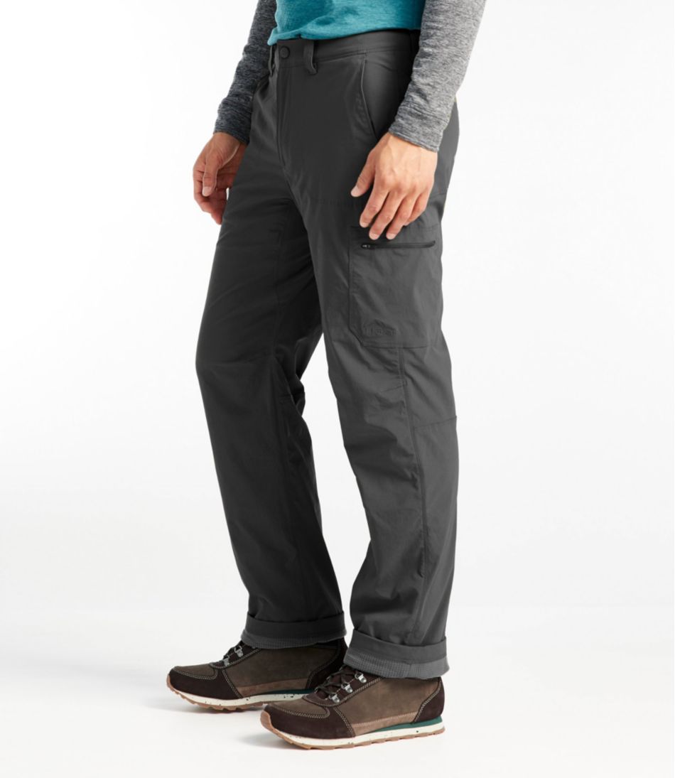 Men's Cresta Hiking Pants, Standard Fit, Fleece-Lined | L.L.Bean Great Value