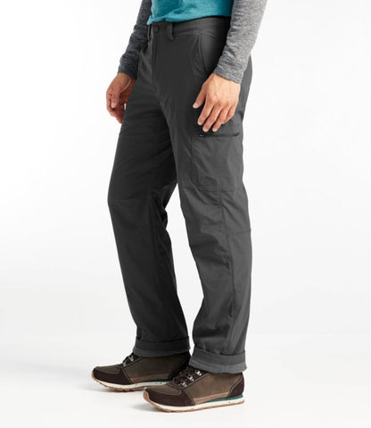 Men's Cresta Hiking Pants, Standard Fit, Fleece-Lined | L.L.Bean Great Value