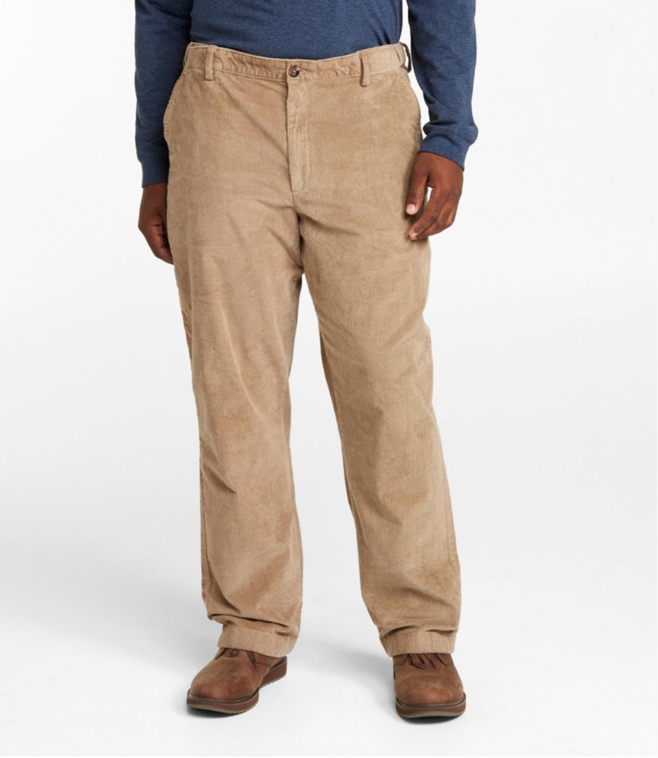 Men's L.L.Bean Stretch Country Corduroy Pants, Natural Fit, Plain Front, Hidden Comfort | L.L.Bean Best Seller
