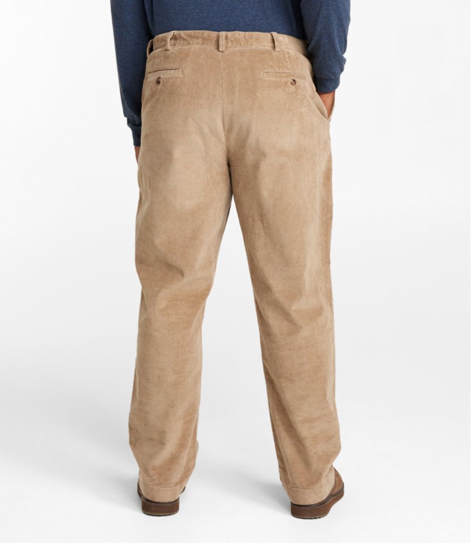 Men's L.L.Bean Stretch Country Corduroy Pants, Natural Fit, Plain Front, Hidden Comfort | L.L.Bean Best Seller