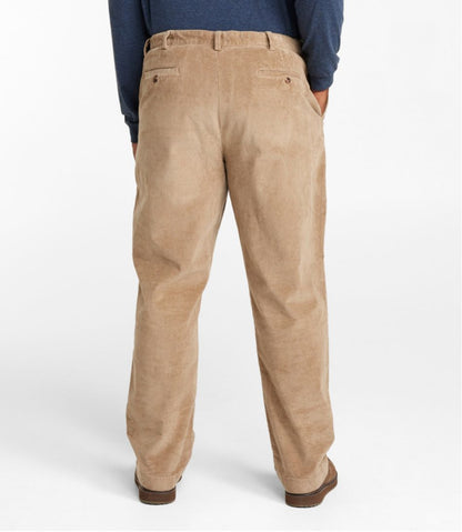 Men's L.L.Bean Stretch Country Corduroy Pants, Natural Fit, Plain Front, Hidden Comfort | L.L.Bean Best Seller