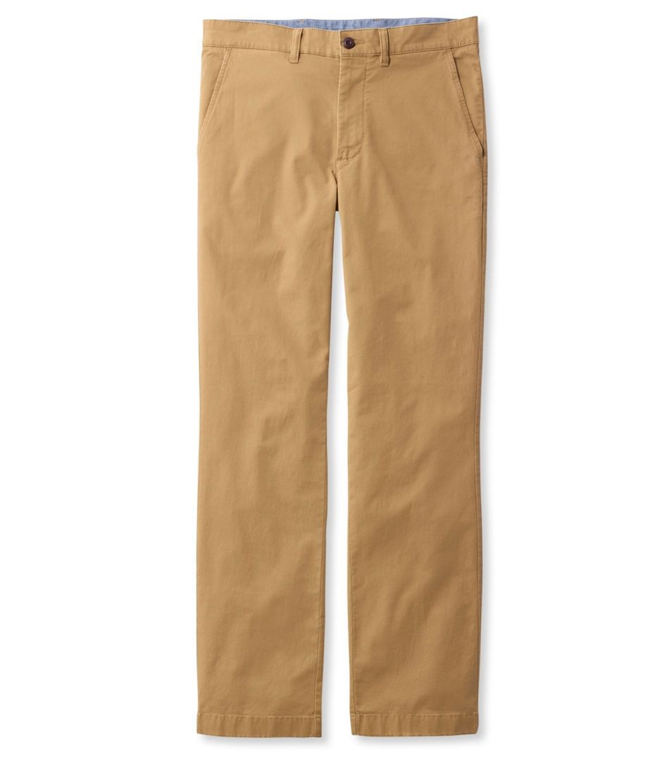Men's Lakewashed® Stretch Khakis, Standard Fit, Straight Leg | L.L.Bean Classic