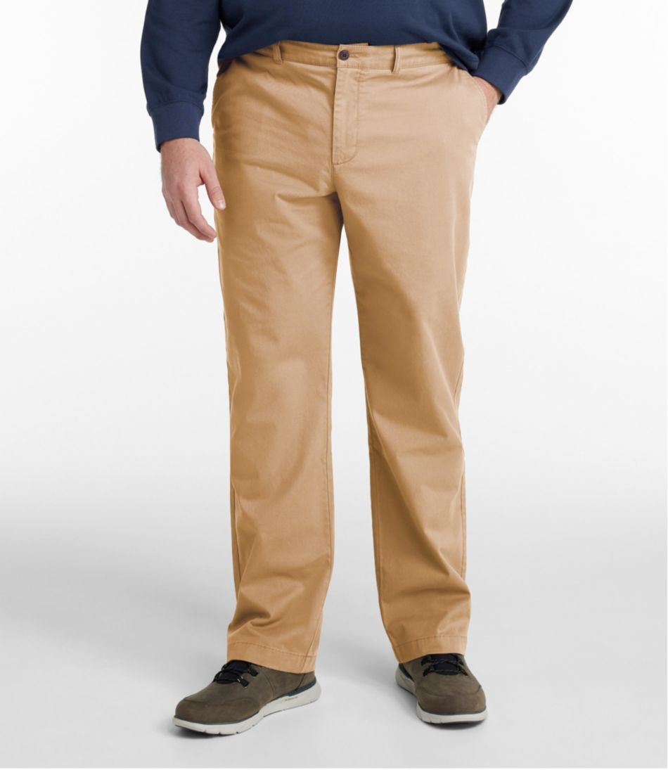 Men's Lakewashed® Stretch Khakis, Standard Fit, Straight Leg | L.L.Bean Classic