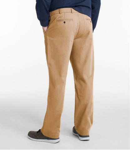 Men's Lakewashed® Stretch Khakis, Standard Fit, Straight Leg | L.L.Bean Classic