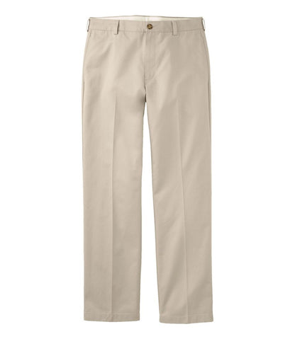 Men's Wrinkle-Free Double L® Chinos, Natural Fit, Plain Front | L.L.Bean Essential