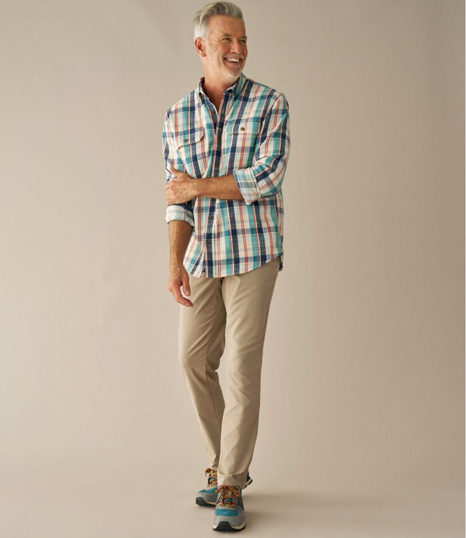 Men's VentureStretch Commuter Chinos, Tapered Leg | L.L.Bean Popular