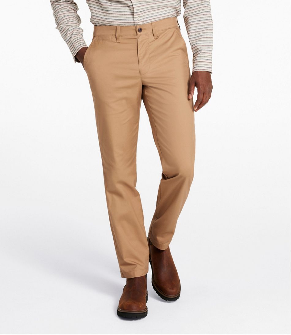 Men's Comfort Stretch Performance® Chinos, Standard Athletic Fit, Straight Leg | L.L.Bean Best Seller