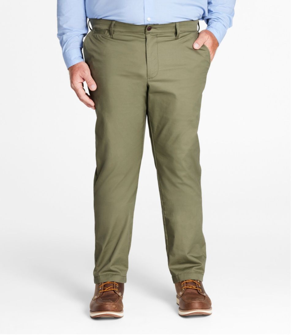 Men's Comfort Stretch Performance® Chinos, Standard Athletic Fit, Straight Leg | L.L.Bean Best Seller