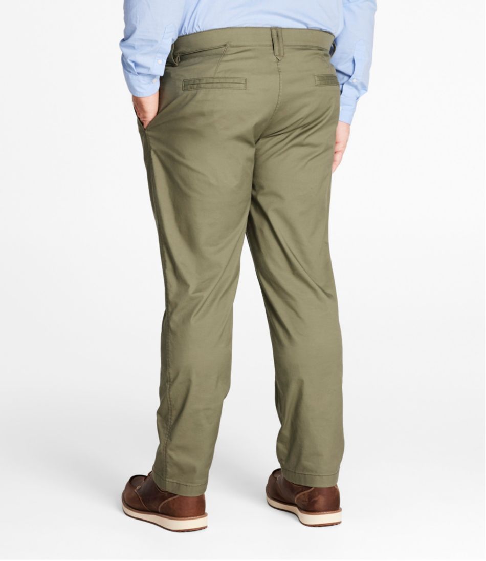 Men's Comfort Stretch Performance® Chinos, Standard Athletic Fit, Straight Leg | L.L.Bean Best Seller