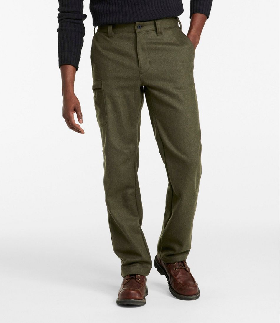 Men's Maine Guide Lightweight Wool Pants | L.L.Bean Best Seller