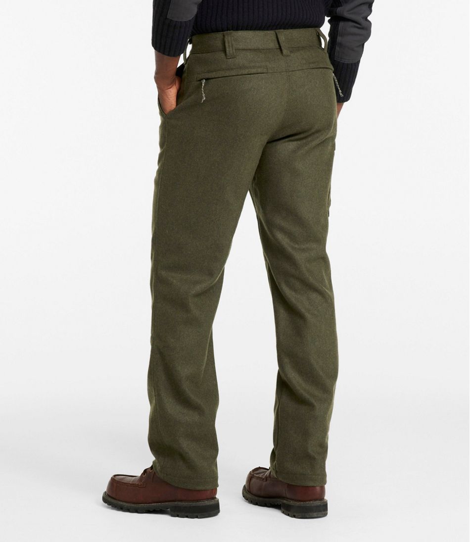 Men's Maine Guide Lightweight Wool Pants | L.L.Bean Best Seller