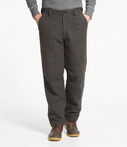 Men's Maine Guide Wool Pants with PrimaLoft, Plaid | L.L.Bean Exclusive