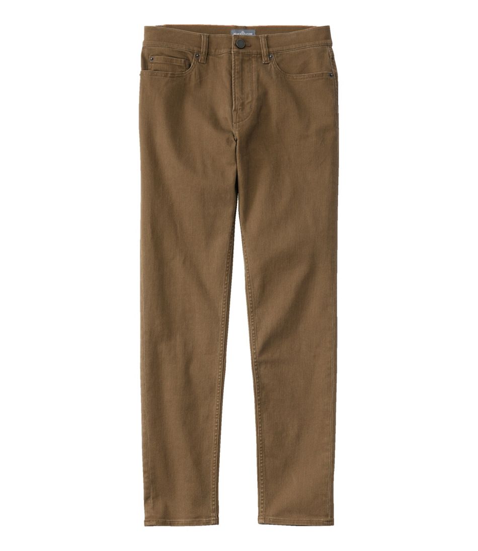 Men's Signature Northwoods Slub Twill Pants, Classic Fit, Tapered Leg | L.L.Bean Signature