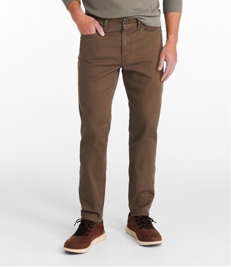 Men's Signature Northwoods Slub Twill Pants, Classic Fit, Tapered Leg | L.L.Bean Signature