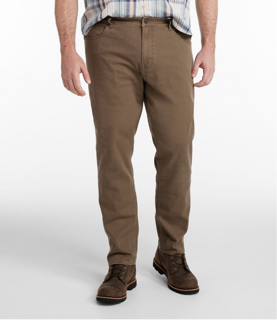 Men's Signature Northwoods Slub Twill Pants, Classic Fit, Tapered Leg | L.L.Bean Signature
