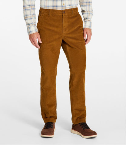 Men's BeanFlex® Corduroy Pants, Standard Fit, Straight Leg, Comfort Waist | L.L.Bean Essential