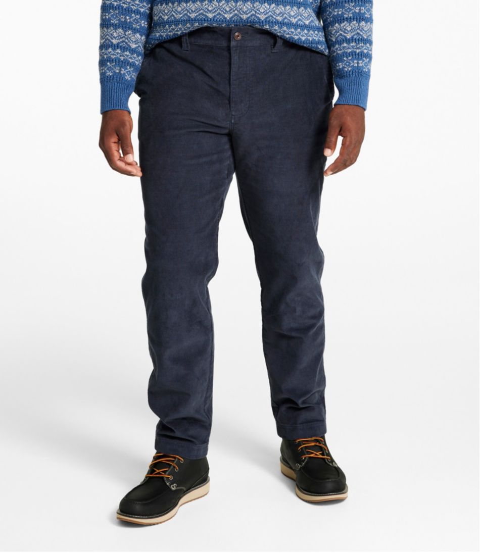 Men's BeanFlex® Corduroy Pants, Standard Fit, Straight Leg, Comfort Waist | L.L.Bean Essential