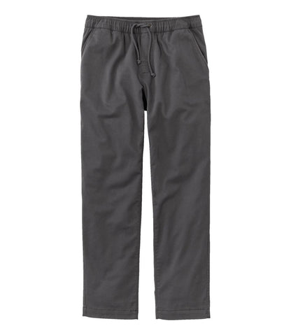 Men's Comfort Stretch Dock Pants, Standard Fit, Straight Leg, Flannel-Lined | L.L.Bean Signature