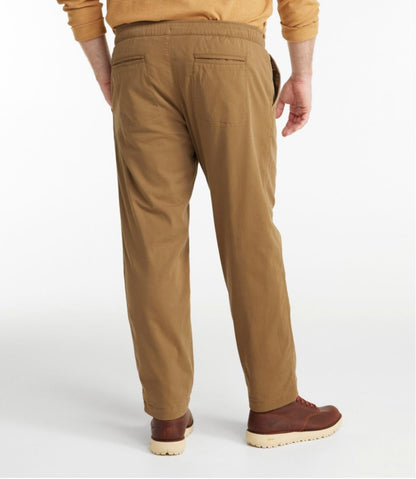 Men's Comfort Stretch Dock Pants, Standard Fit, Straight Leg, Flannel-Lined | L.L.Bean Signature