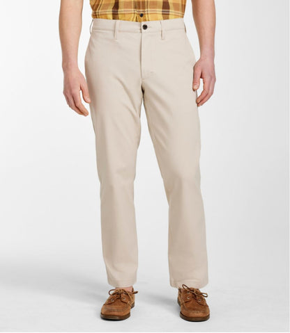 Men's Easy-Care Stretch Chinos, Classic Fit, Straight Leg | L.L.Bean Essential