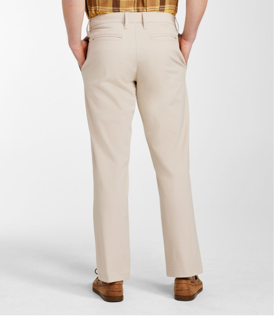 Men's Easy-Care Stretch Chinos, Classic Fit, Straight Leg | L.L.Bean Essential