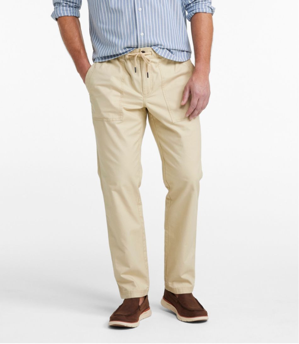 Men's Sunwashed Pants, Standard Fit, Straight Leg | L.L.Bean Everyday