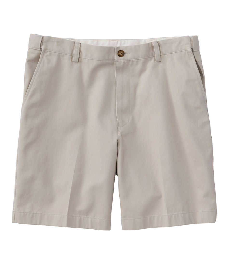 Men's Wrinkle-Free Double L® Chino Shorts, Natural Fit, Hidden Comfort Waist, 8" | L.L.Bean Featured