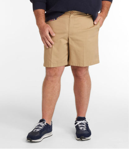Men's Wrinkle-Free Double L® Chino Shorts, Classic Fit, 8" | L.L.Bean Trending