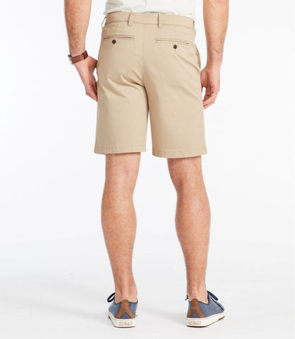 Men's Lakewashed® Stretch Khaki Shorts, 9" | L.L.Bean Signature