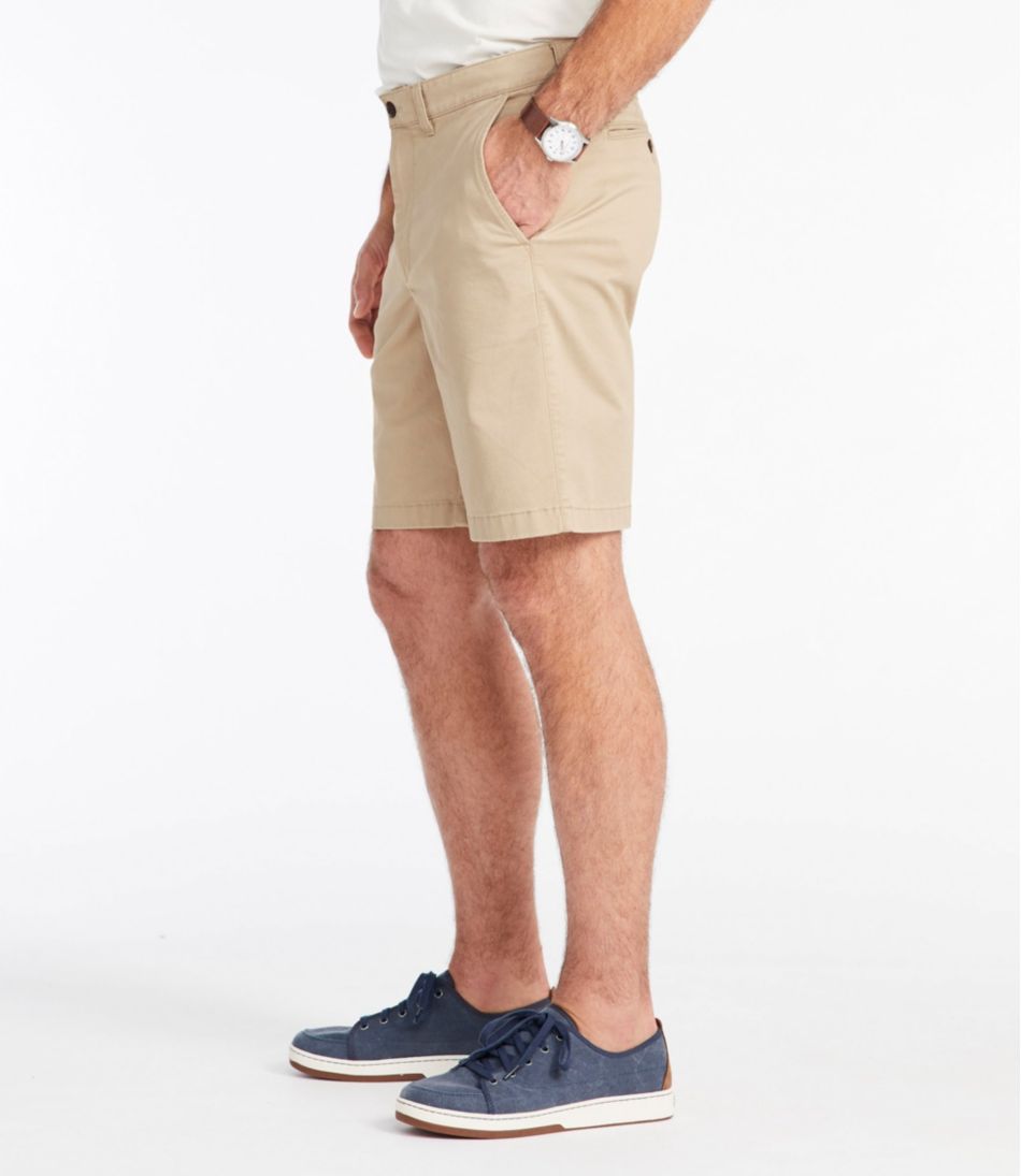 Men's Lakewashed® Stretch Khaki Shorts, 9" | L.L.Bean Signature